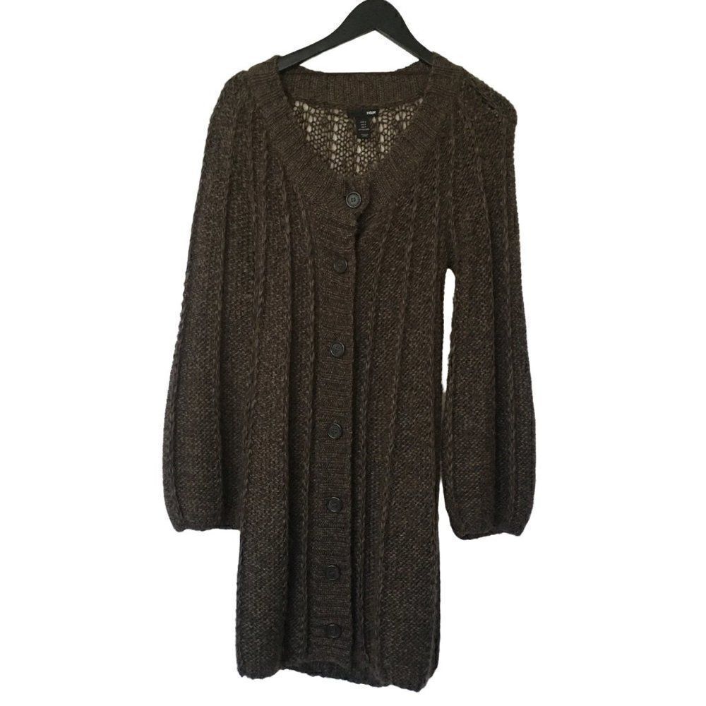 H & M coat wool sweater - Picture 2 of 6